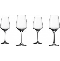4 Bicchieri Calici Per Vino Bianco VILLEROY E BOCH Set Servizio in Cristallo