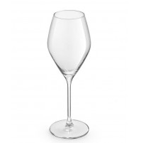 6 Calici Bicchieri Set Servizio Degustazione Vetro Vino Bianco Rosso Aperitivo