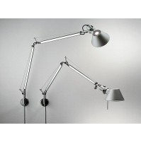 ARTEMIDE Tolomeo alogena solo braccio colore nero - lampadina1x50W 12volt GY6,35