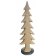 Albero di Natale Decorativo Beige in Ceramica Tognana Lappland 38 cm