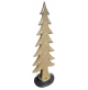 Albero di Natale Decorativo Beige in Ceramica Tognana Lappland 38 cm