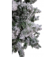 Albero di Natale PILA Innevato 150 cm con Neve Abete Verde