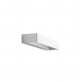 Applique Lampada a Parete Linea Light METAL SMALL Bianco 25x4 INTERNO LED