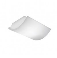 Applique Plafoniera Linea Light WET 71615 per INTERNO 1x E27 30W 26x30 cm