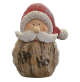 Babbo Natale HO HO Statua Decorazione Natalizia Tognana 35 cm Addobbo LED