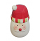 Biscottiera Contenitore Babbo Natale in ceramica 20 cm