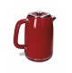 Bollitore Acqua Elettrico 1,7 L Brandani 1950 Rosso 51953 Inox