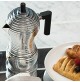 Caffettiera Espresso Moka Caffé 3 Tazze Alessi Pulcina MDL02/3 B Nero Alluminio