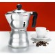 Caffettiera Moka Espresso Alessi AAM33/3 in Fusione di Alluminio 3 Tazze - Caffè