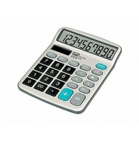 Calcolatrice Elettronica con Tastiera Trevi EC 3770 Grigio BIG DISPLAY 10 Cifre