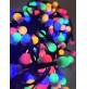 Catena Luci Natale 300 Palline LED Interno Esterno Giochi di Luce Multicolore