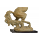 Cavallo Statua Scultura Zaccagnini Ceramica Anticata Soprammobile Arte Moderna