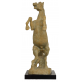 Cavallo Statua Scultura Zaccagnini Ceramica Anticata Soprammobile Arte Moderna