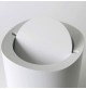 Cestino Pattumiera Alessi Birillo PL10 W da Bagno Bianco Bathroom Waste Bin