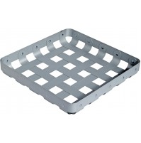 Contenitore Multiuso EA06 Bianco CRISSCROSS ALESSI in Acciaio Inox