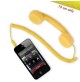 Cornetta HI-RING MINI Giallo originale Hi-Fun - iPhone skype auricolare -