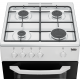 Cucina Gas Forno Elettrico Beko CSG42001FW 4 Fuochi Bianca 50 x 50 cm