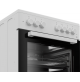 Cucina Gas Forno Elettrico Beko FSE62110DW 60x60 cm Bianca Multifunzione