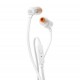 Cuffie Auricolari JBL JBLT110WHT Bianco con Connettore JACK 3,5mm con Microfono