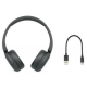 Cuffie Bluetooth Wireless Sony WHCH520B Ricaricabile Nero