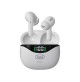 Cuffie Cuffiette Auricolari Bluetooth Trevi Wireless Senza Fili Bianco Buds