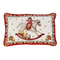 Cuscino Natale Natalizio Decorativo Gobelin Villeroy e Boch Toy's Fantasy 48 cm