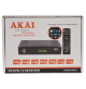 Decoder TV Box Digitale Terrestre Ricevitore AKAI Full HD Antenna DVB-T2 NUOVO