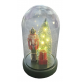 Decorazione Natalizia Campana con Schiaccianoci Mascagni Natale con LED 28,5 cm