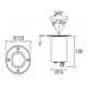 Faretto Incasso Carrabile Luce da Esterno Grigio KUNDA 7 I-LED 2xLED 4W