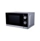 Forno a Microonde Sharp R-200INW 20 Litri 800 Watt Timer e Luce Grigio Argento