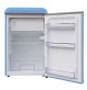 Frigo Bar Sotto Tavolo Blu Azzurro Vintage AKAI Mini Frigorifero Freezer Anni 60