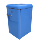 Frigo Bar Sotto Tavolo Blu Azzurro Vintage AKAI Mini Frigorifero Freezer Anni 60