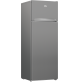 Frigo Frigorifero Doppia Porta Beko RDSA240K40SN Silver 240 Litri Classe E