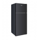 Frigorifero Frigo NERO LUCIDO A SPECCHIO Freezer Doppia Porta 140 cm Classe F