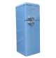 Frigorifero Vintage Colorato AKAI BLU AZZURRO 240 L Frigo Freezer Retrò 147 cm