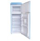 Frigorifero Vintage Colorato AKAI BLU AZZURRO 240 L Frigo Freezer Retrò 147 cm