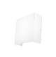 Lampada Parete Applique Linea Light GLUED Vetro Bianco 4896 2G10 30x26cm