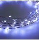 Luci Natale LED Cascata 300 Micro LED da ESTERNO Luce FREDDA con 8 Giochi Luce