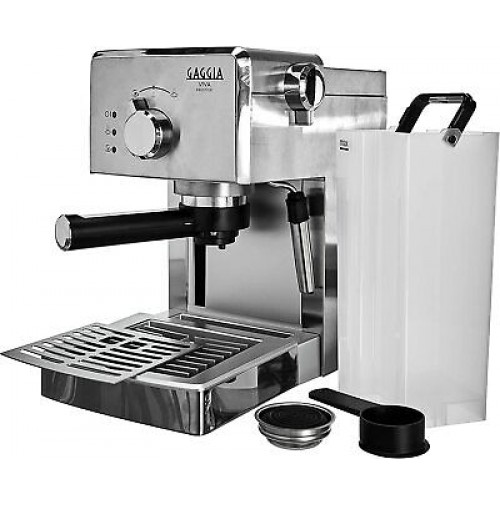 Macchina Caffé Gaggia Viva Prestige Macinato Polvere Cialde Espresso e  Cappuccio