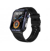 Orologio Smartwatch Fitness Cardio Trevi Blu IP68 Android iOS