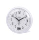 Orologio Sveglia Quarzo Trevi SL 3P27 Bianco Sweep Silenziosa Luce Led