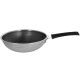 Padella Wok Antiaderente 28 cm FONTEBASSO Luxury in Acciaio Pentola Salta Pasta