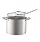 Pastaiola Pentola 7 Litri Acciaio Inox con Cestello per Cottura Pasta BRANDANI