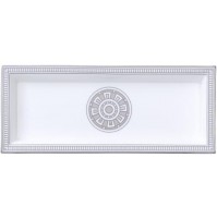 Piattino Classica Contura Gift Villeroy & Boch Grigio 24,3x10 cm in Porcellana