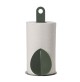 Porta Rotolo Scottex Carta da Cucina Design Arti e Mestieri Ficus Foglie Salvia