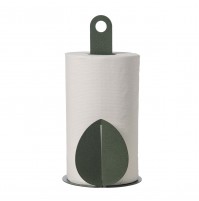 Porta Rotolo Scottex Carta da Cucina Design Arti e Mestieri Ficus Foglie Salvia