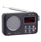 Radio Portatile TREVI DAB 7F80 R Nero - DAB+ FM Uscita Cuffia 3,5 mm