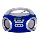 Radio Stereo Portatile Boombox Blu Trevi CMP 544 BT Lettore CD MP3 Bluetooth