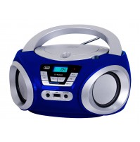 Radio Stereo Portatile Boombox Blu Trevi CMP 544 BT Lettore CD MP3 Bluetooth