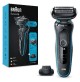 Rasoio Elettrico Ricaricabile Braun Series 5 51-M1200S Wet&Dry per Barba Uomo